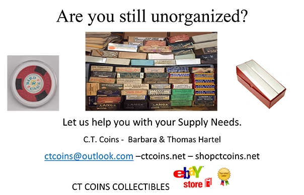 C. T. Coins advertisement