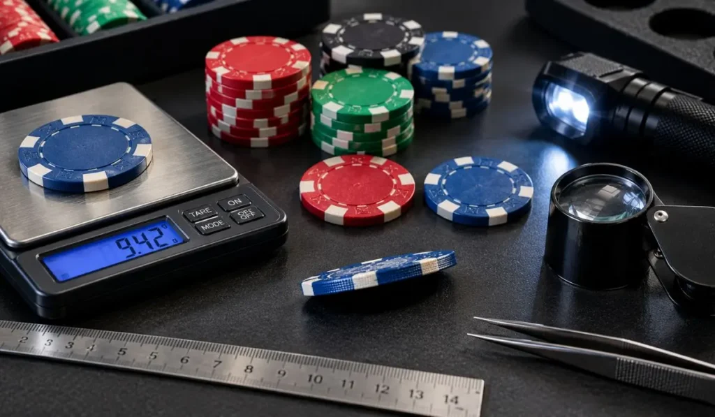 Poker Chip Inspection
