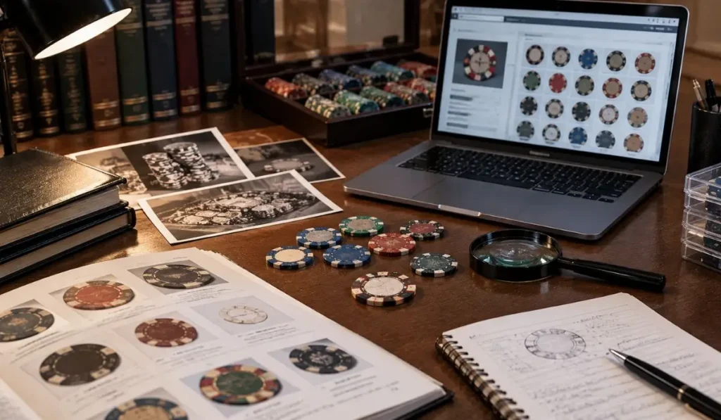 casino chip research