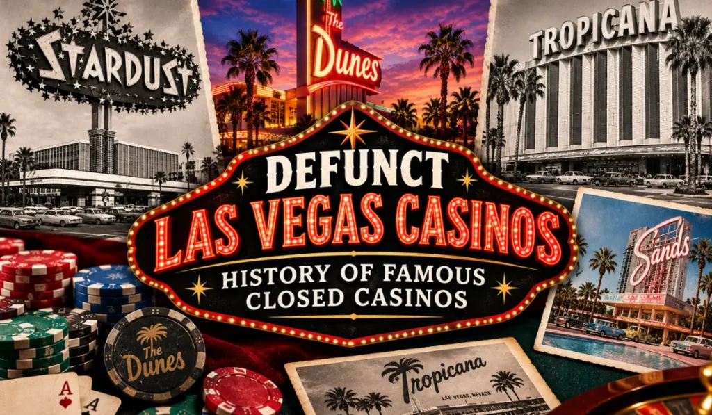 Defunct Las Vegas Casinos: History of Famous Closed Casinos