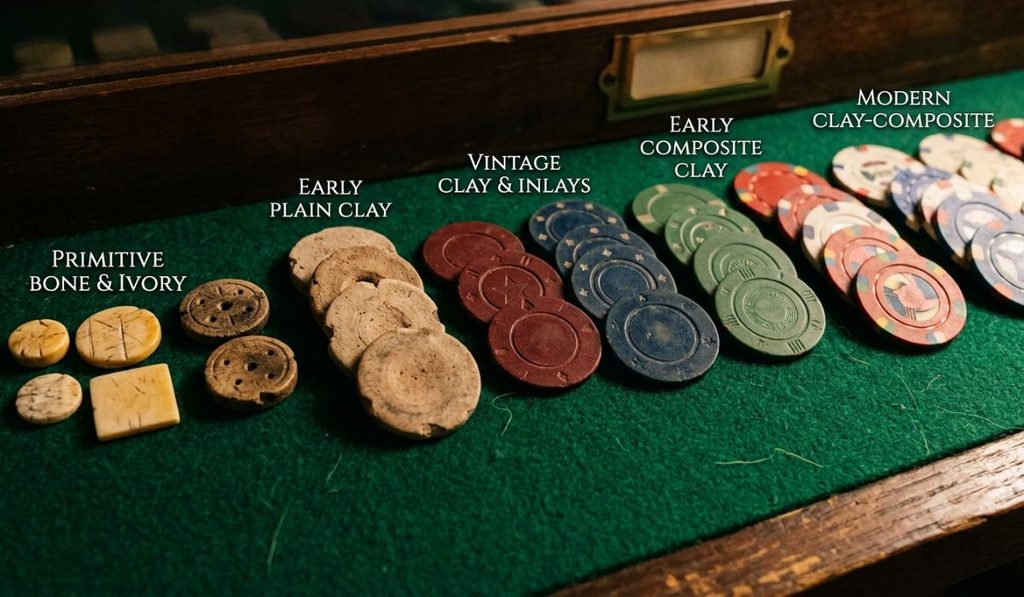 Casino chips over time