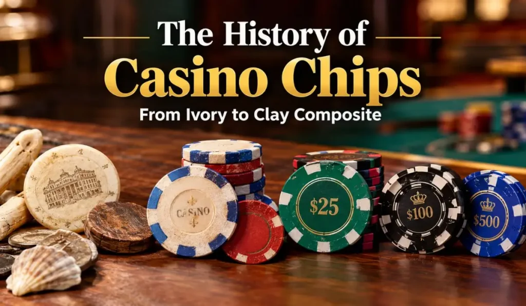 The History of Casino Chips: From Ivory to Clay Composite